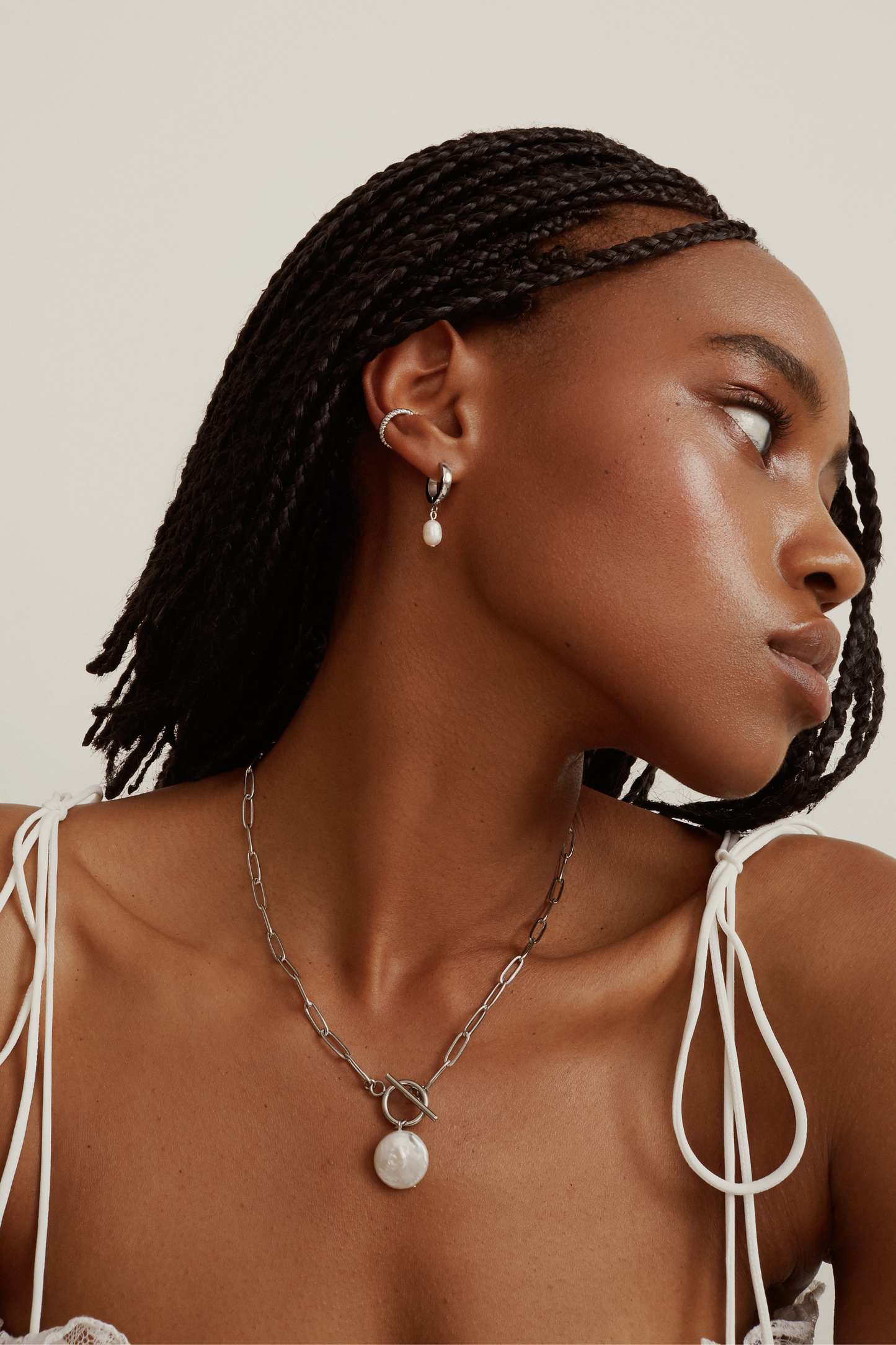Gaia Necklace - Silver