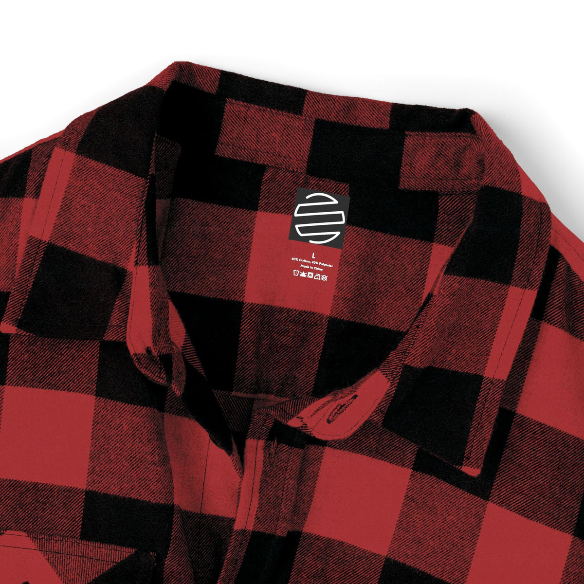Original Era Plaid Flannel Shirt — Vintage Logo Back