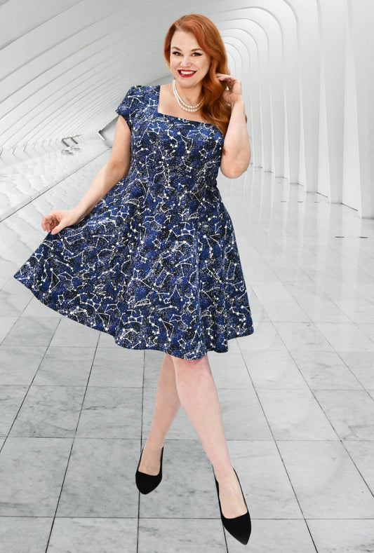 Winifred  - Written In The Stars - Glow in the Dark Constellation Dress