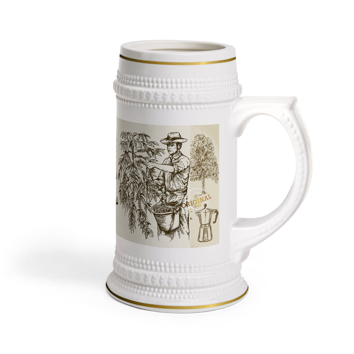 Artisanal Coffee Stein Mug
