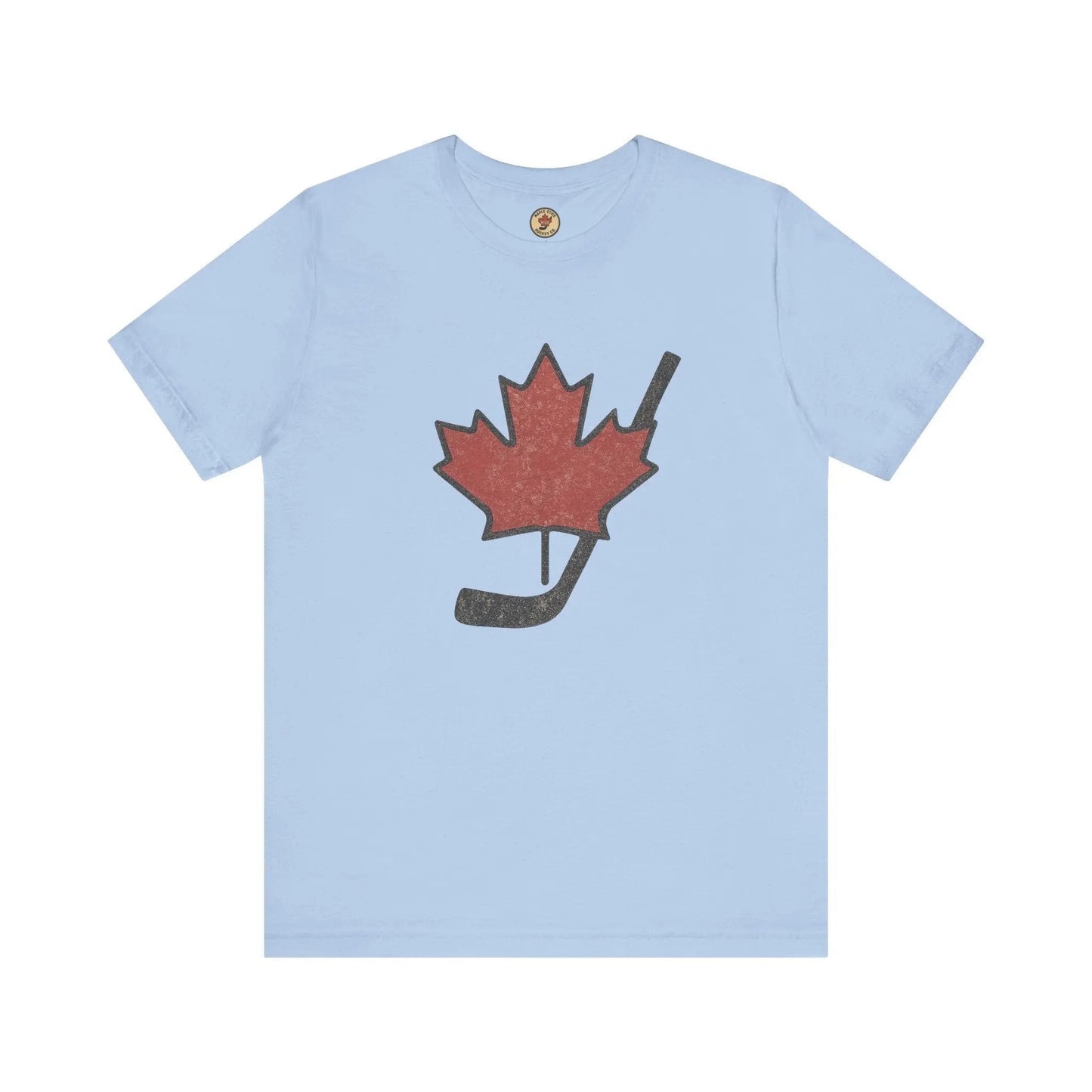 Maple Leaf Hockey Stick T-Shirt – Canadian Pride Shirt