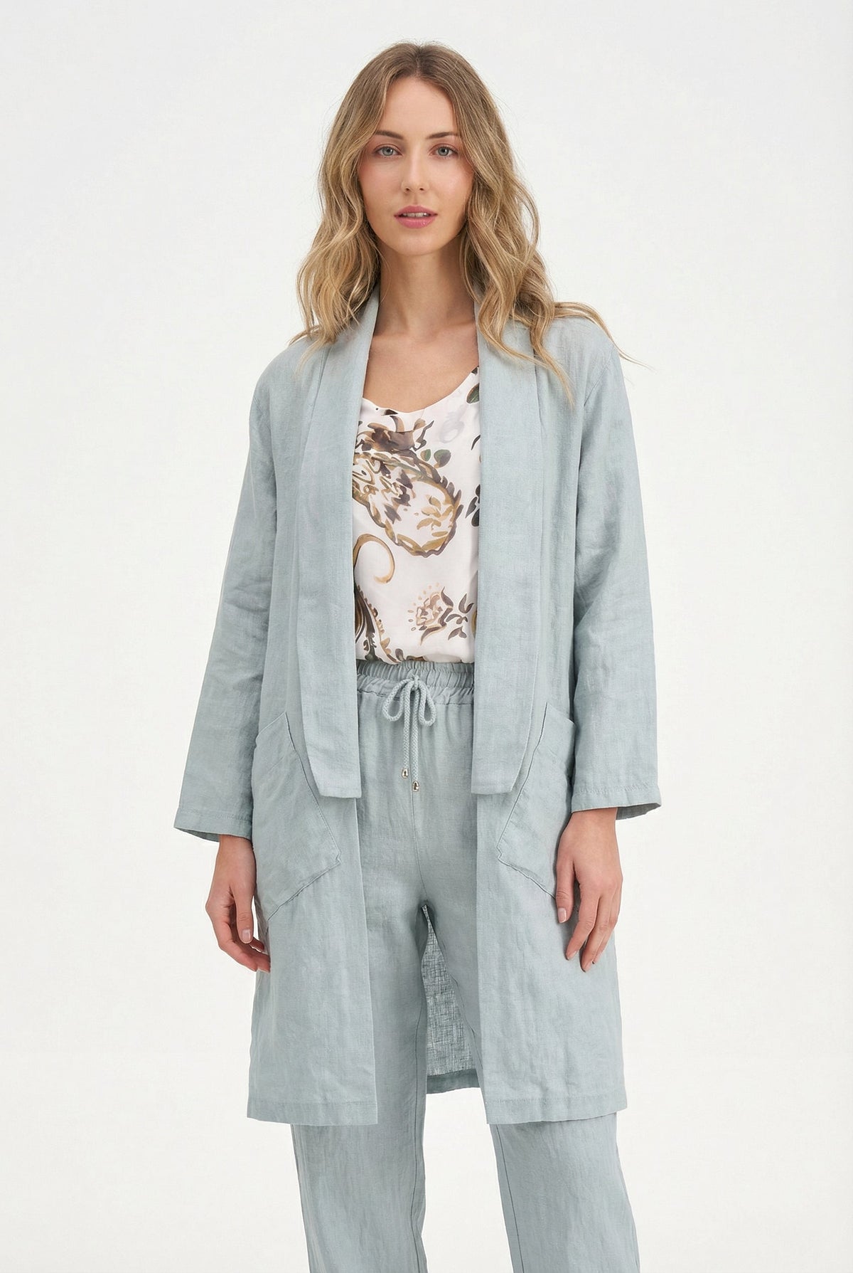Women's Woven Cardigan