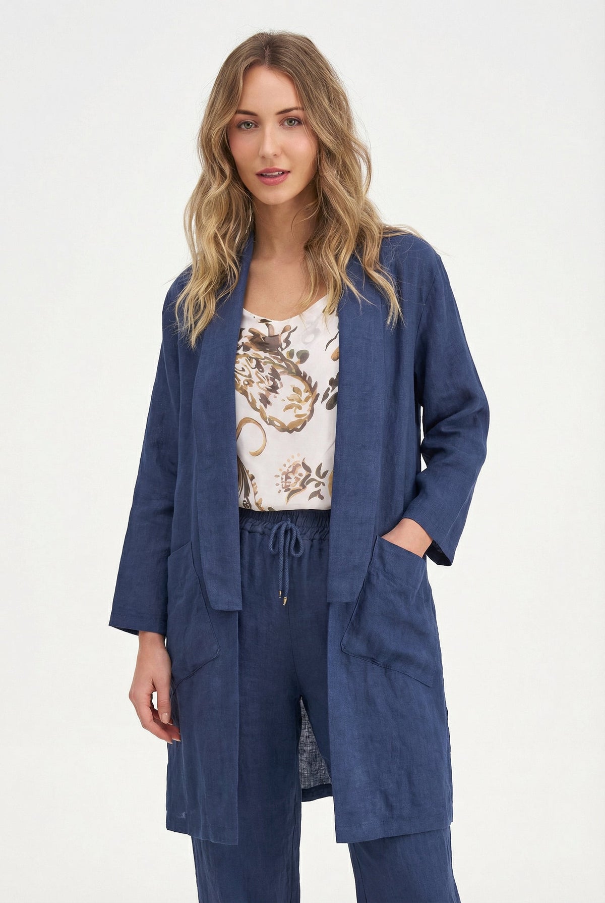 Women's Woven Cardigan