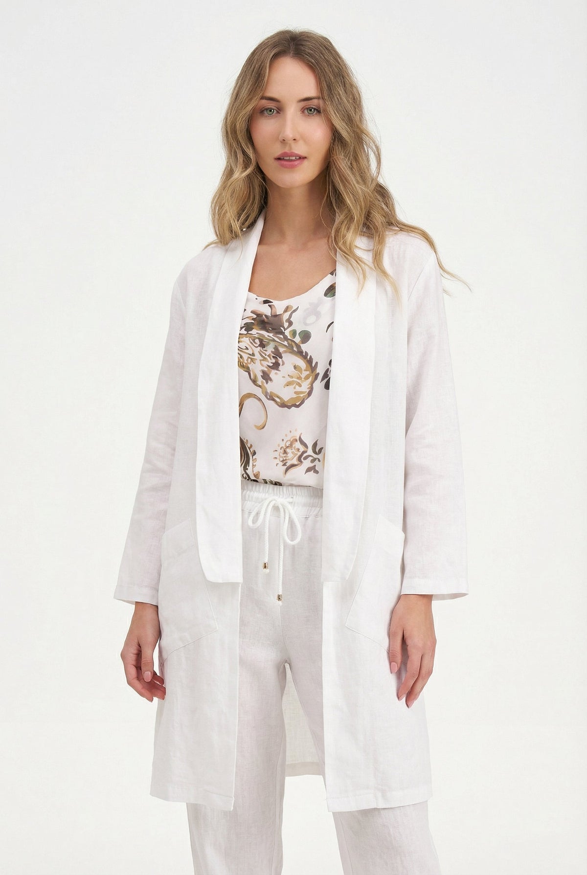 Women's Woven Cardigan