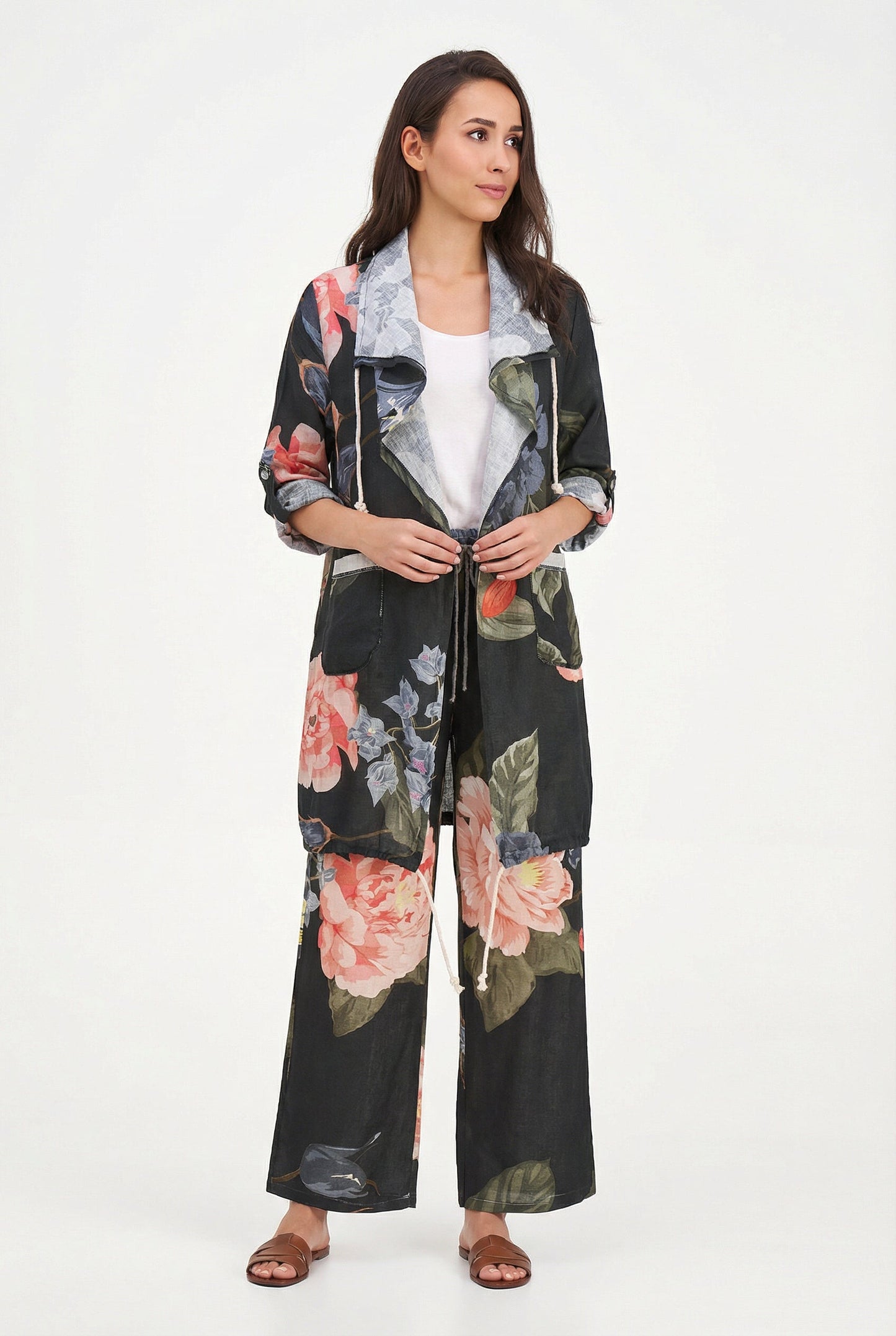 Women's Woven Cardigan