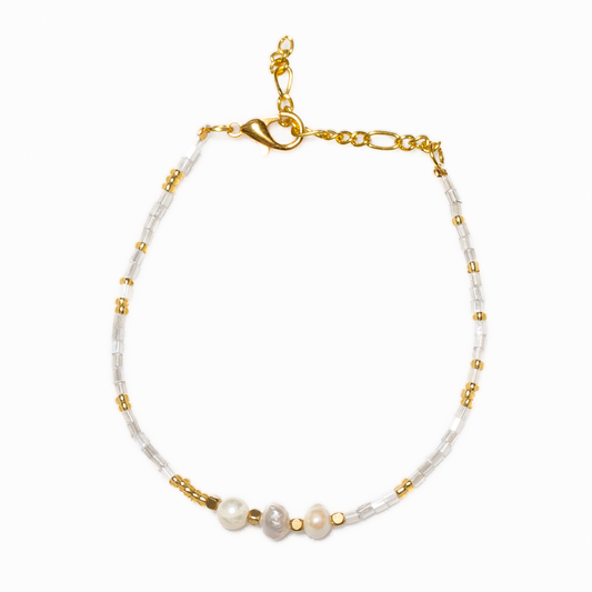 Triple Pearl Bracelet