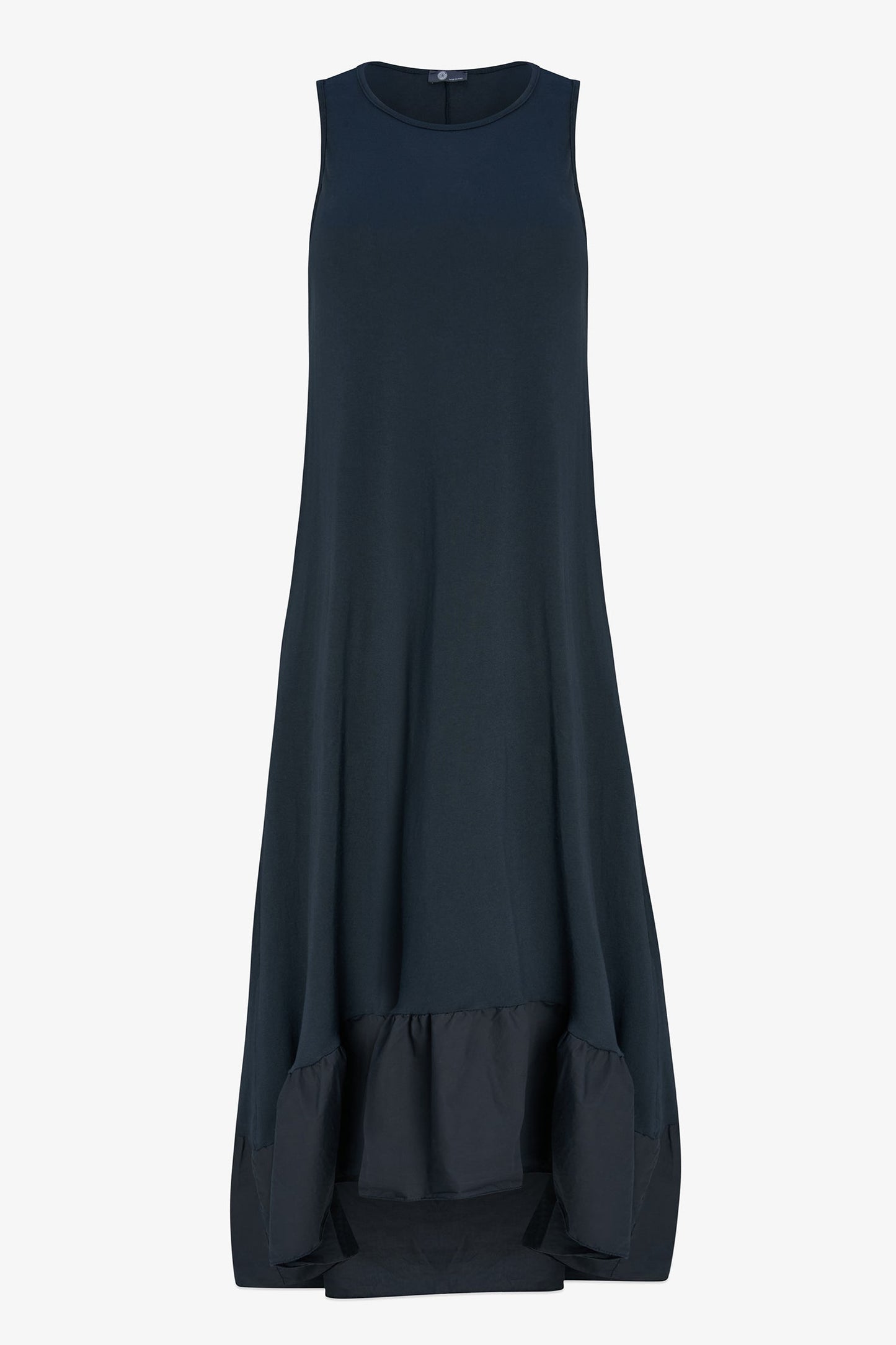 Women's Knit Woven Combo Dress
