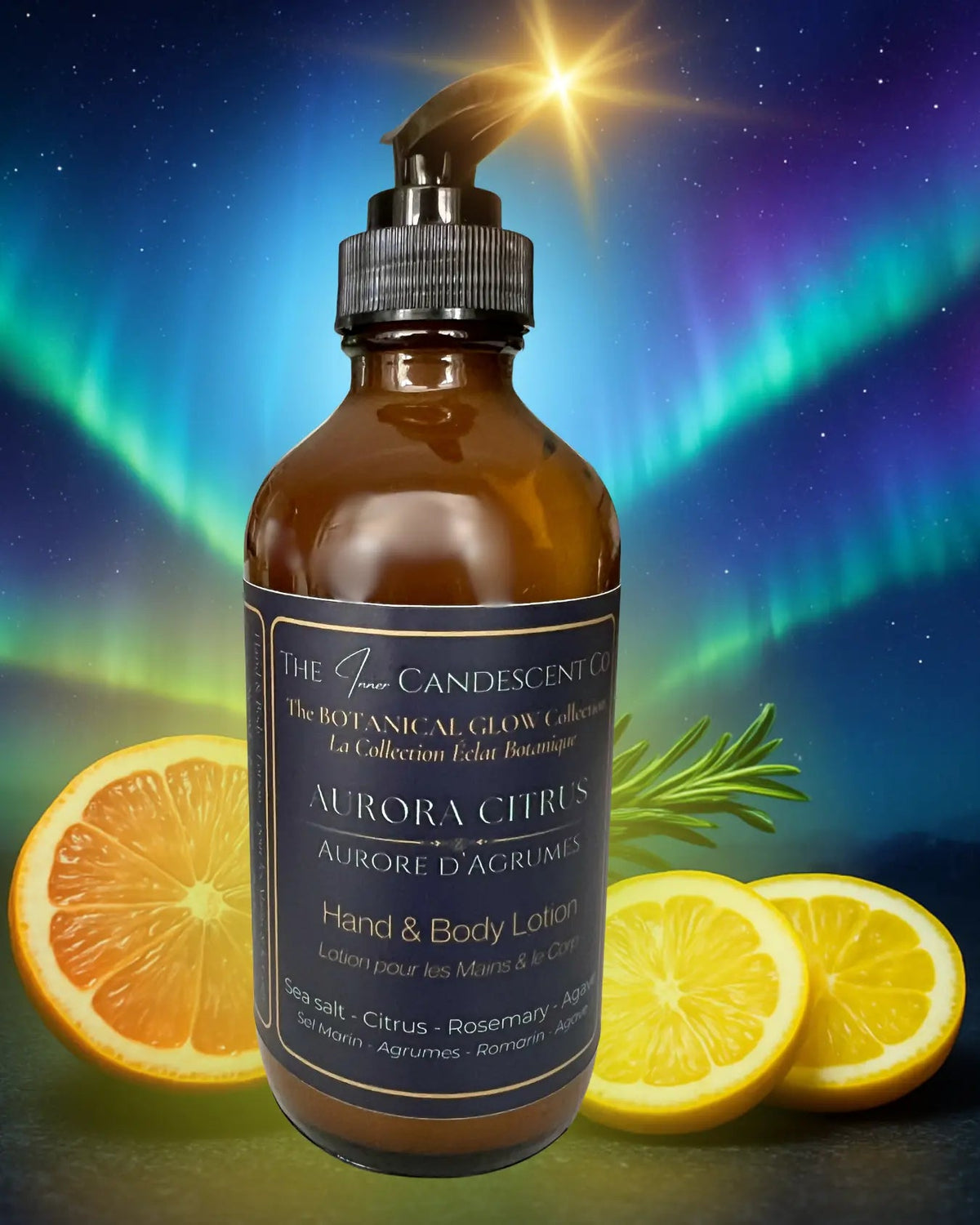 AURORA CITRUS | Bright citrus luxury hand and body lotion