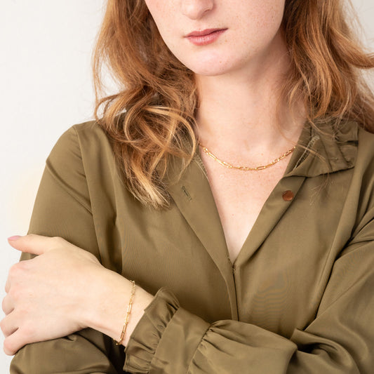 Paperclip Chain Necklace