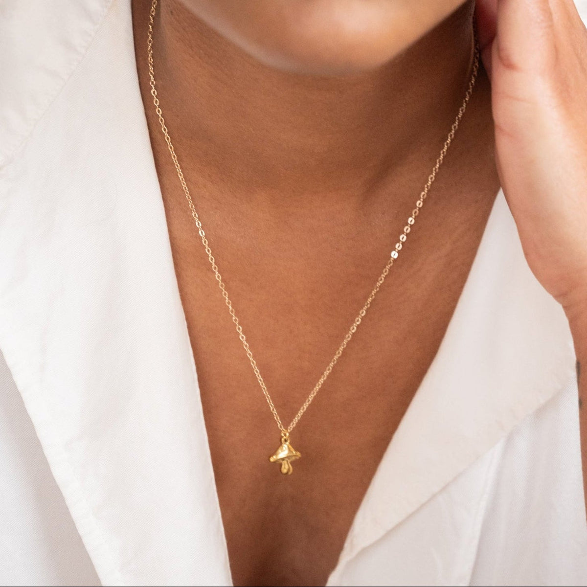 Mushroom Necklace (Discontinued)