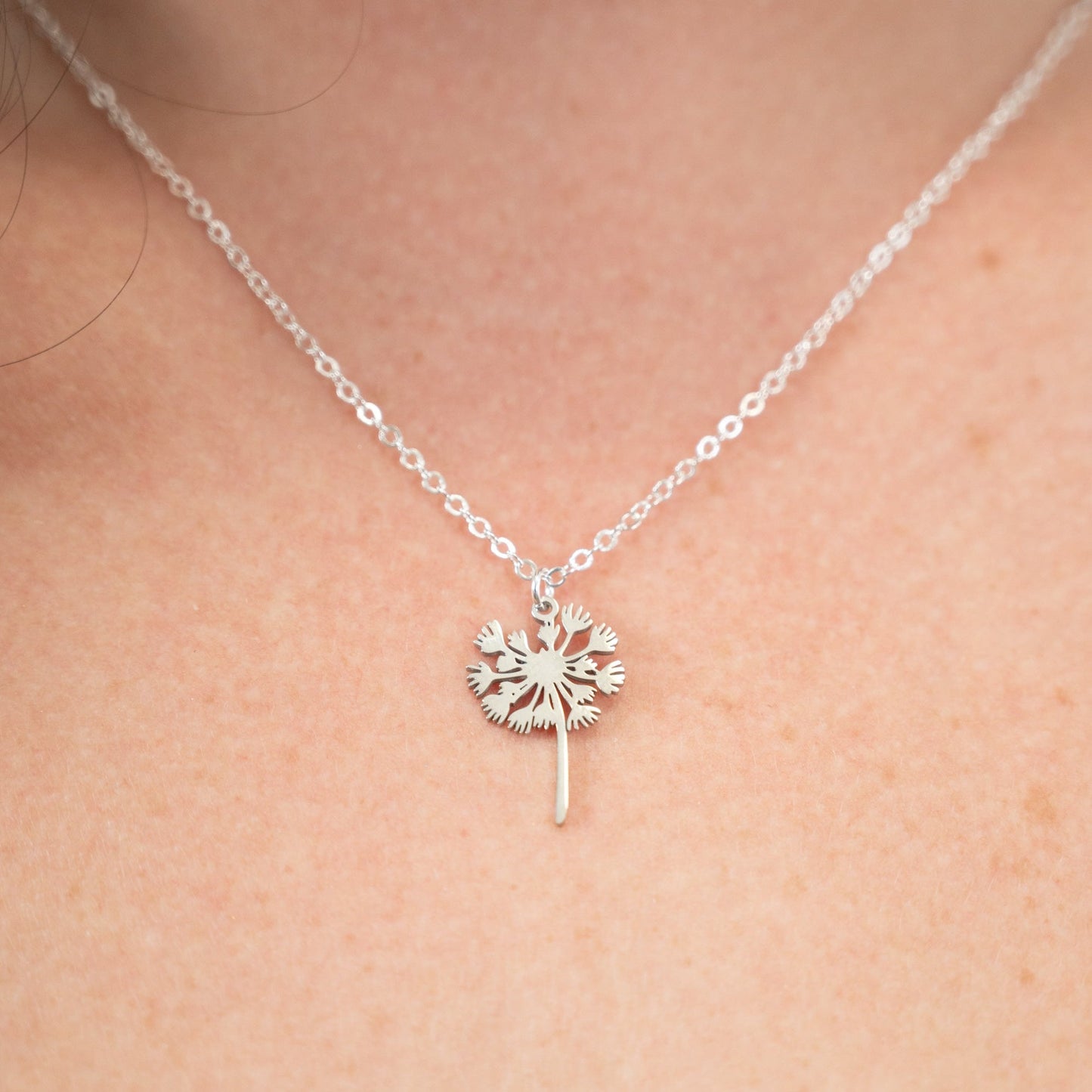Dandelion Necklace