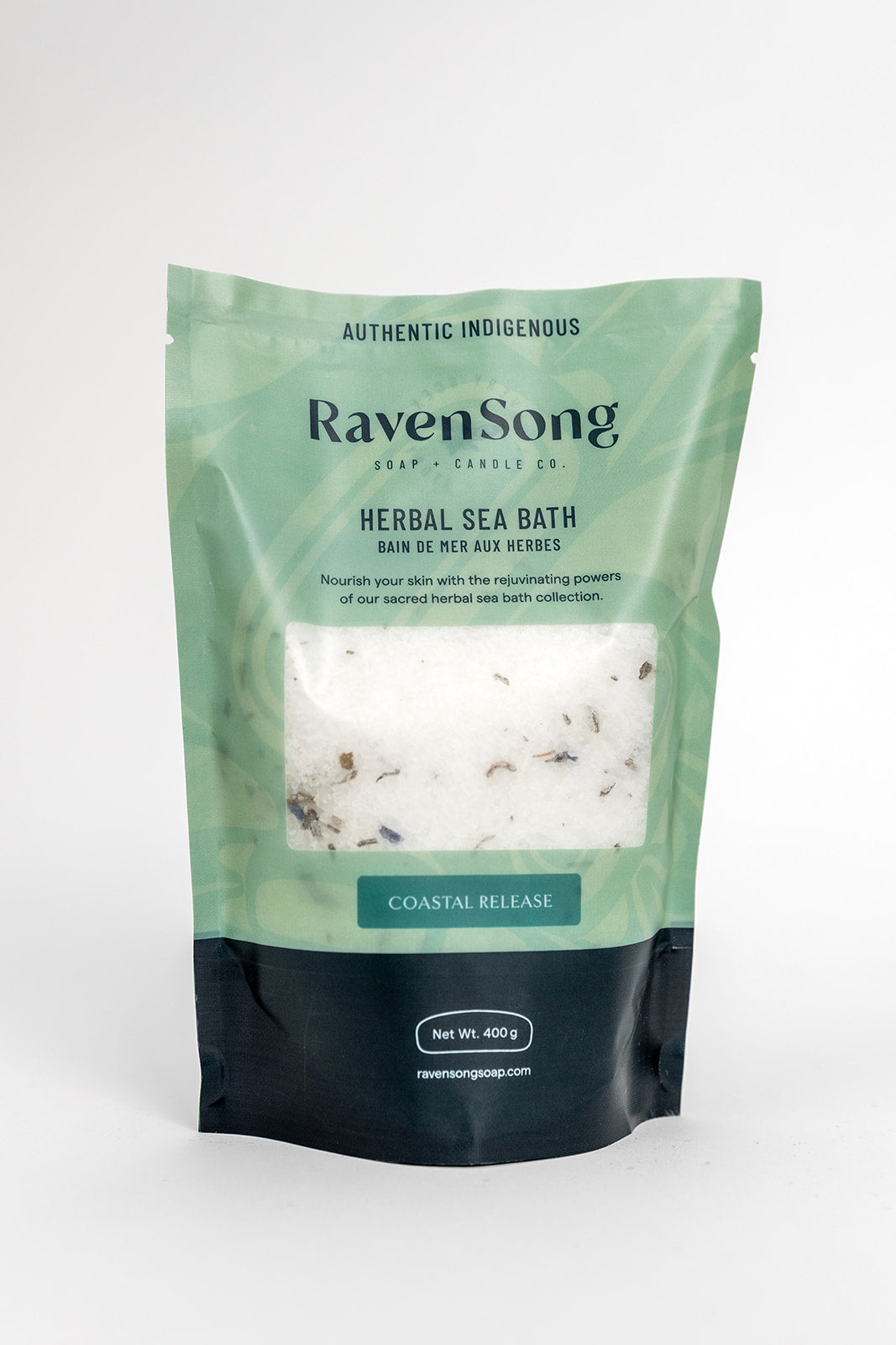 Coastal Release Herbal Sea Bath Soak  | Wild Botanicals + Bitter Orange + Clary Sage