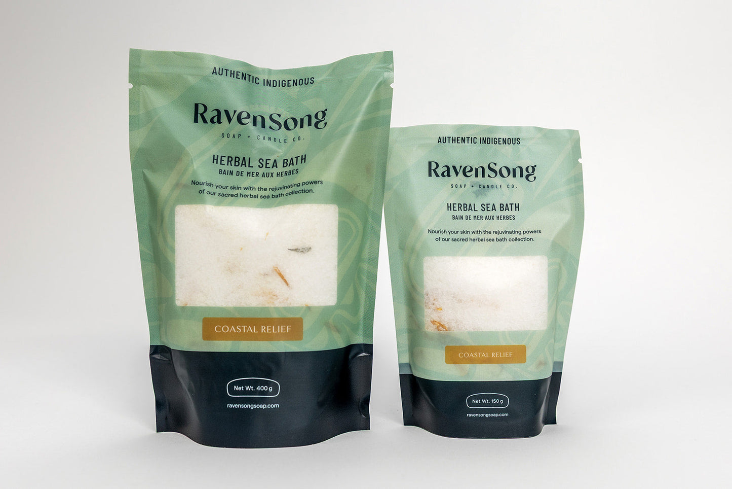 Coastal Relief Herbal Sea Bath Soak | Eucalyptus + Rosemary