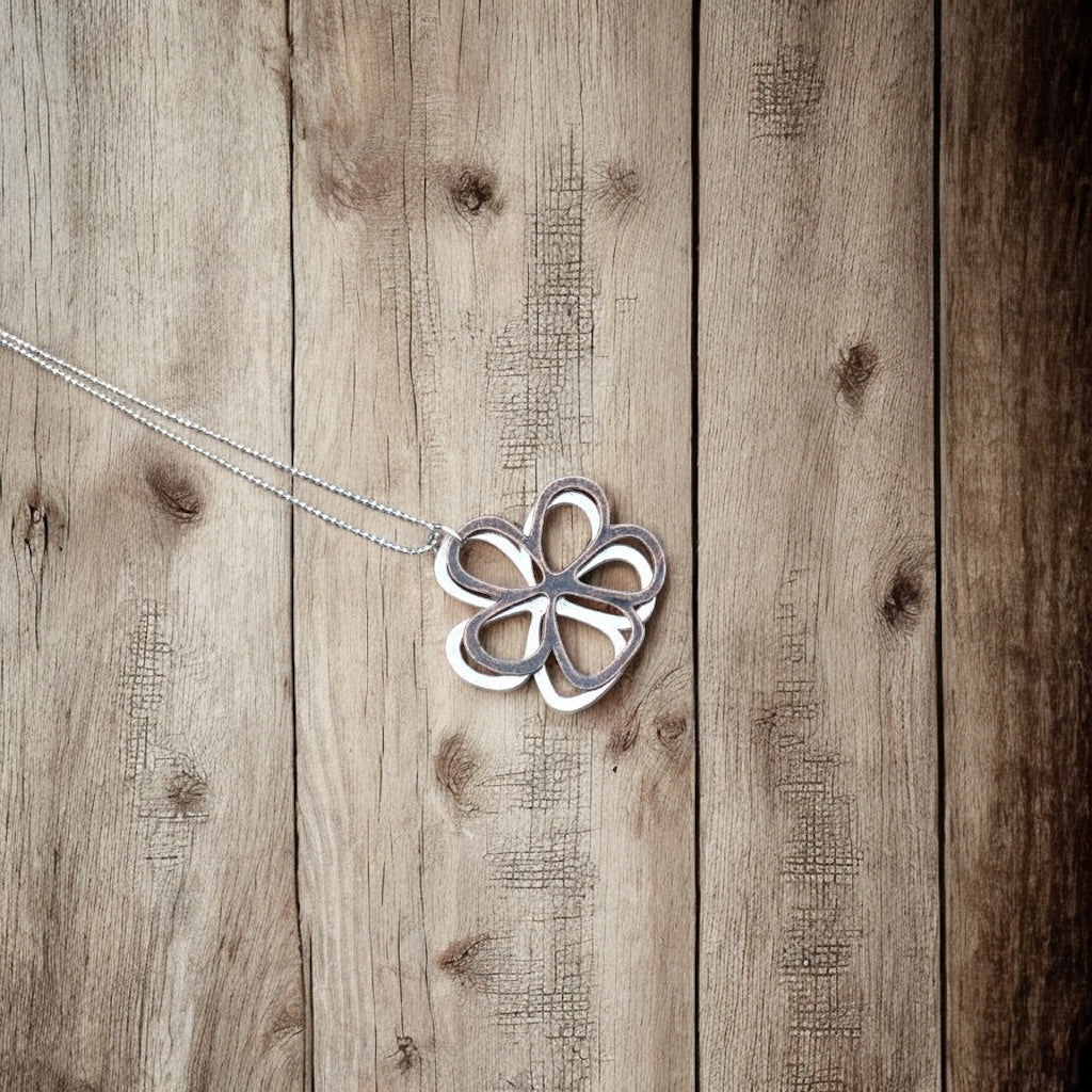 Flower Pendant Necklace