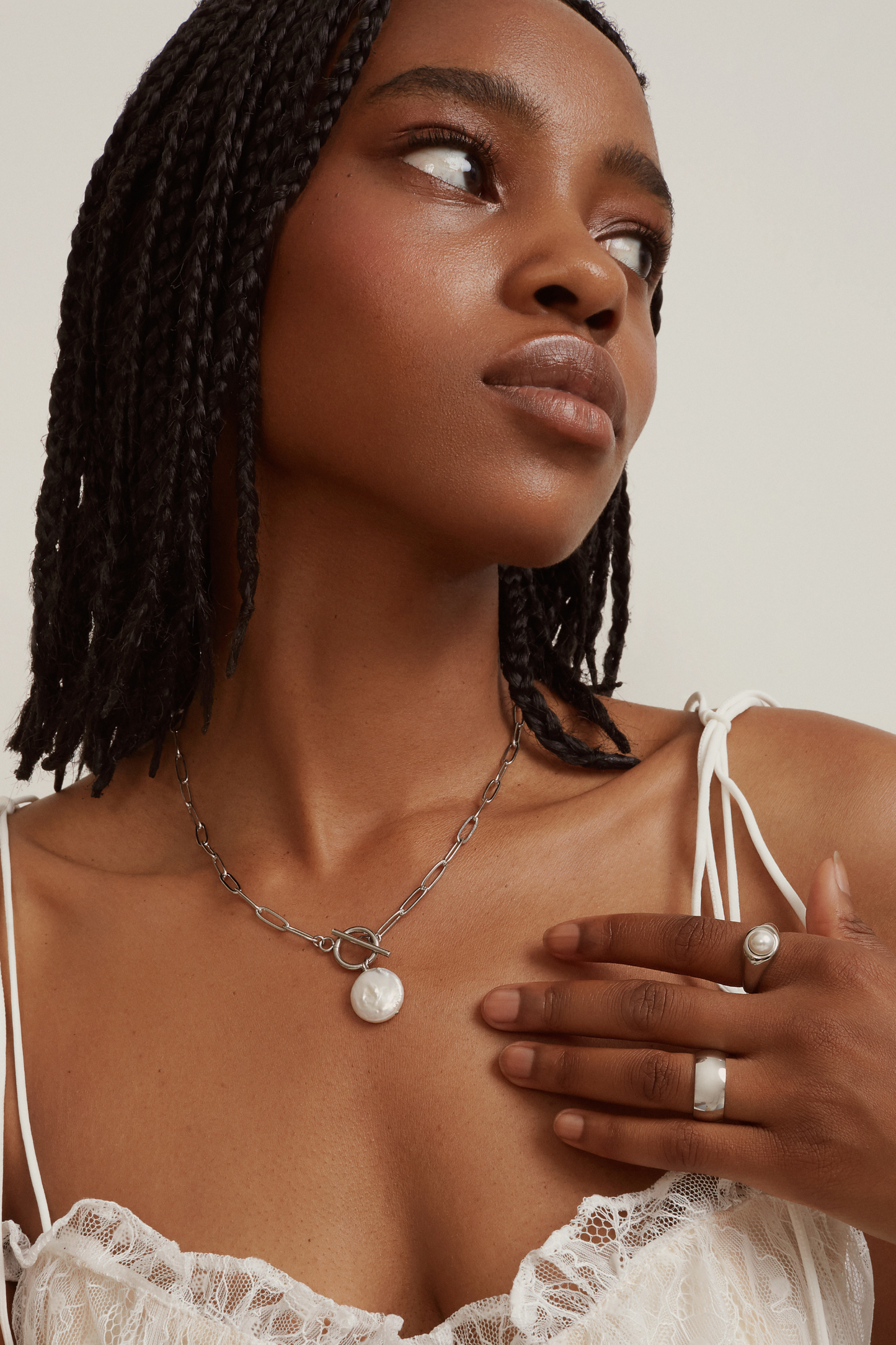 Gaia Necklace - Silver