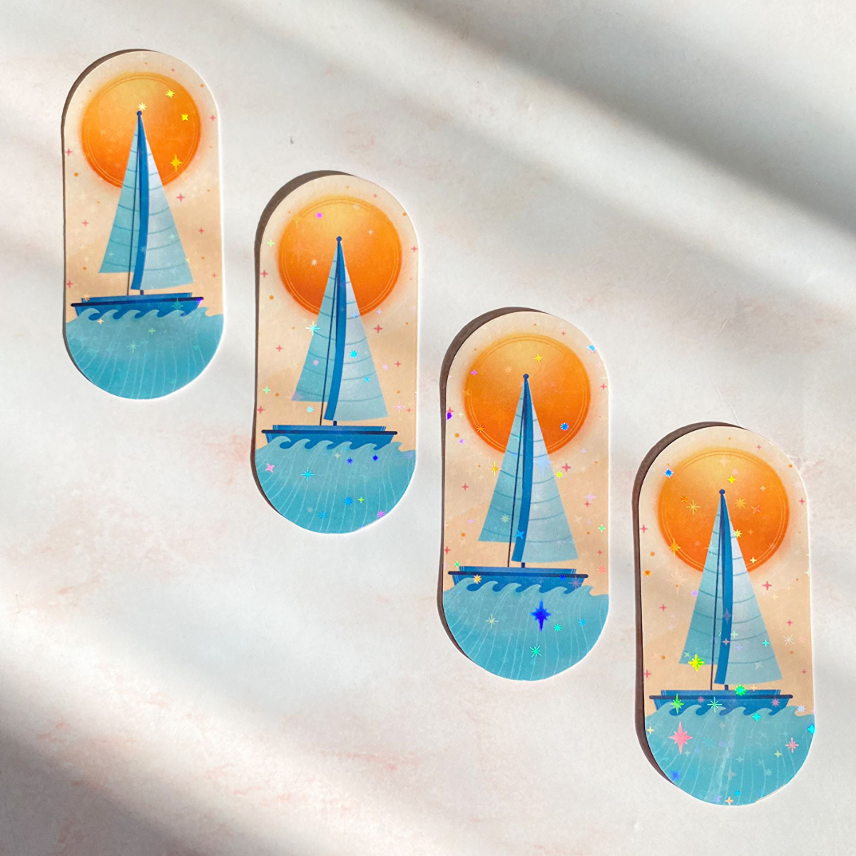 Sunset Sailing | New Brunswick Sticker