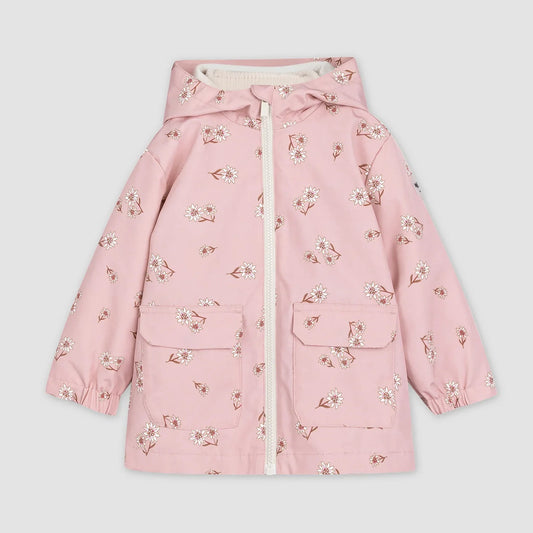 3-in-1 Jacket | Daisy Print on Rose | Miles The Label