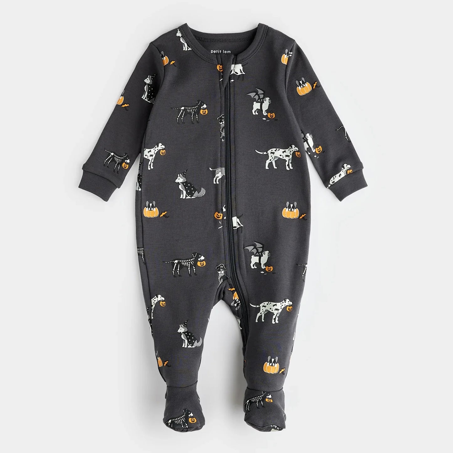 Howl-oween Print on Asphalt Sleeper | Petit Lem