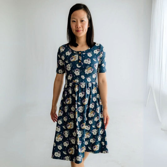 Ladies Bamboo Esme Dress | Celestial Floral