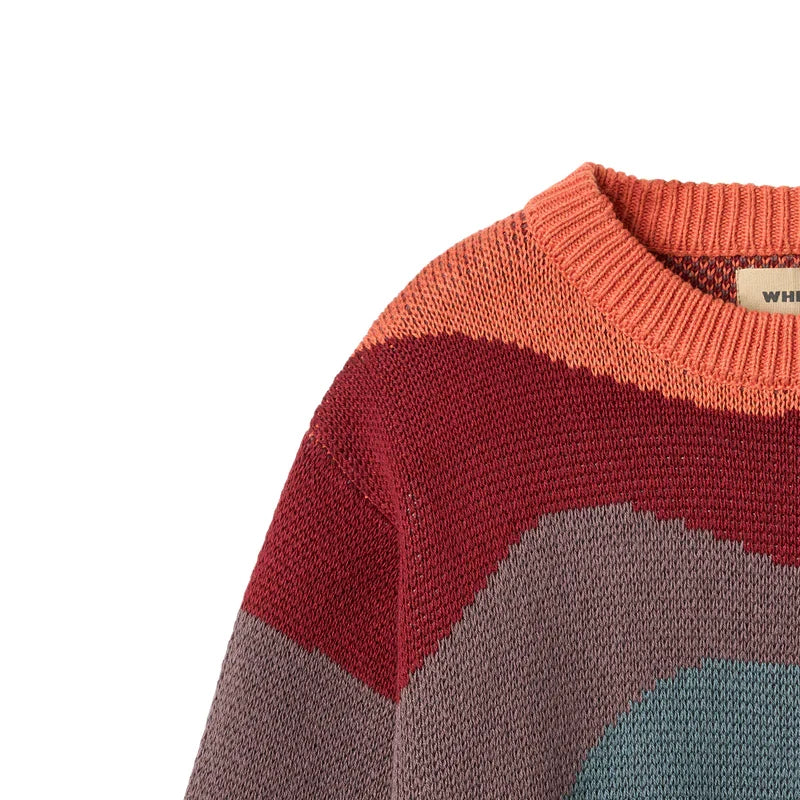 Jaquard Pullover Knud | Multi | Wheat Kids