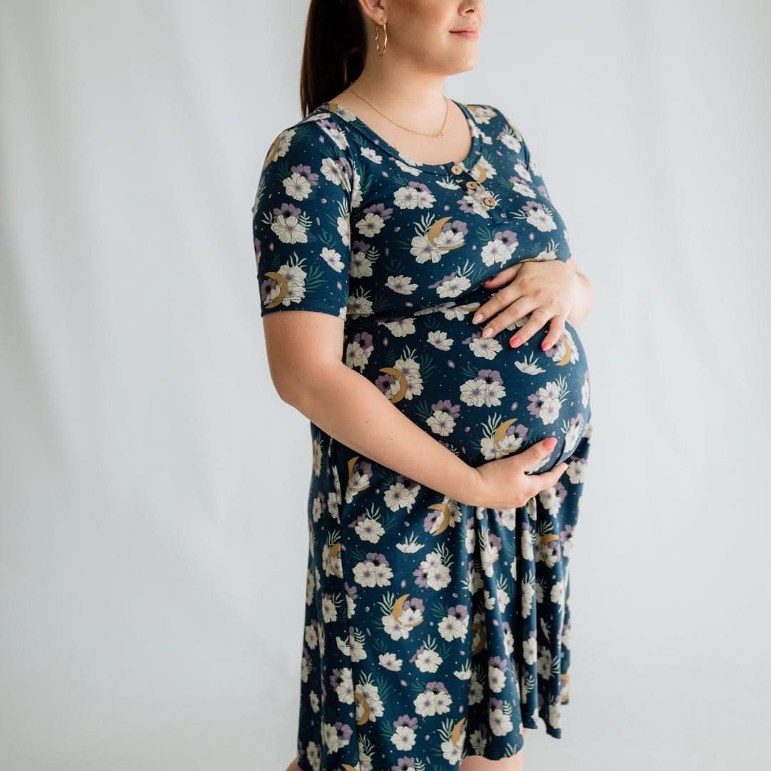 Ladies Bamboo Esme Dress | Celestial Floral