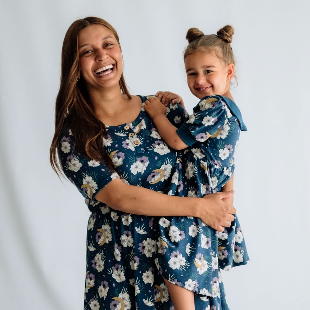 Ladies Bamboo Esme Dress | Celestial Floral