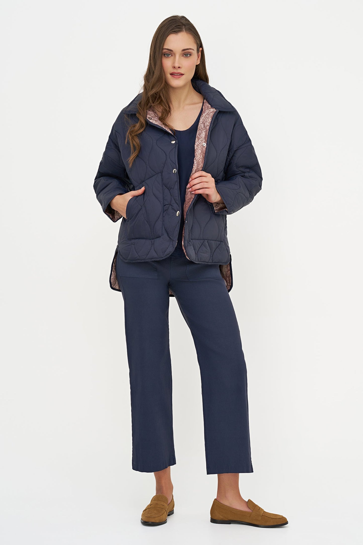 Women's Woven Jacket Quilted