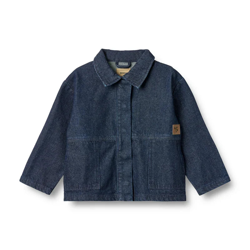 Overshirt Sola | Dark Blue | Wheat Kids
