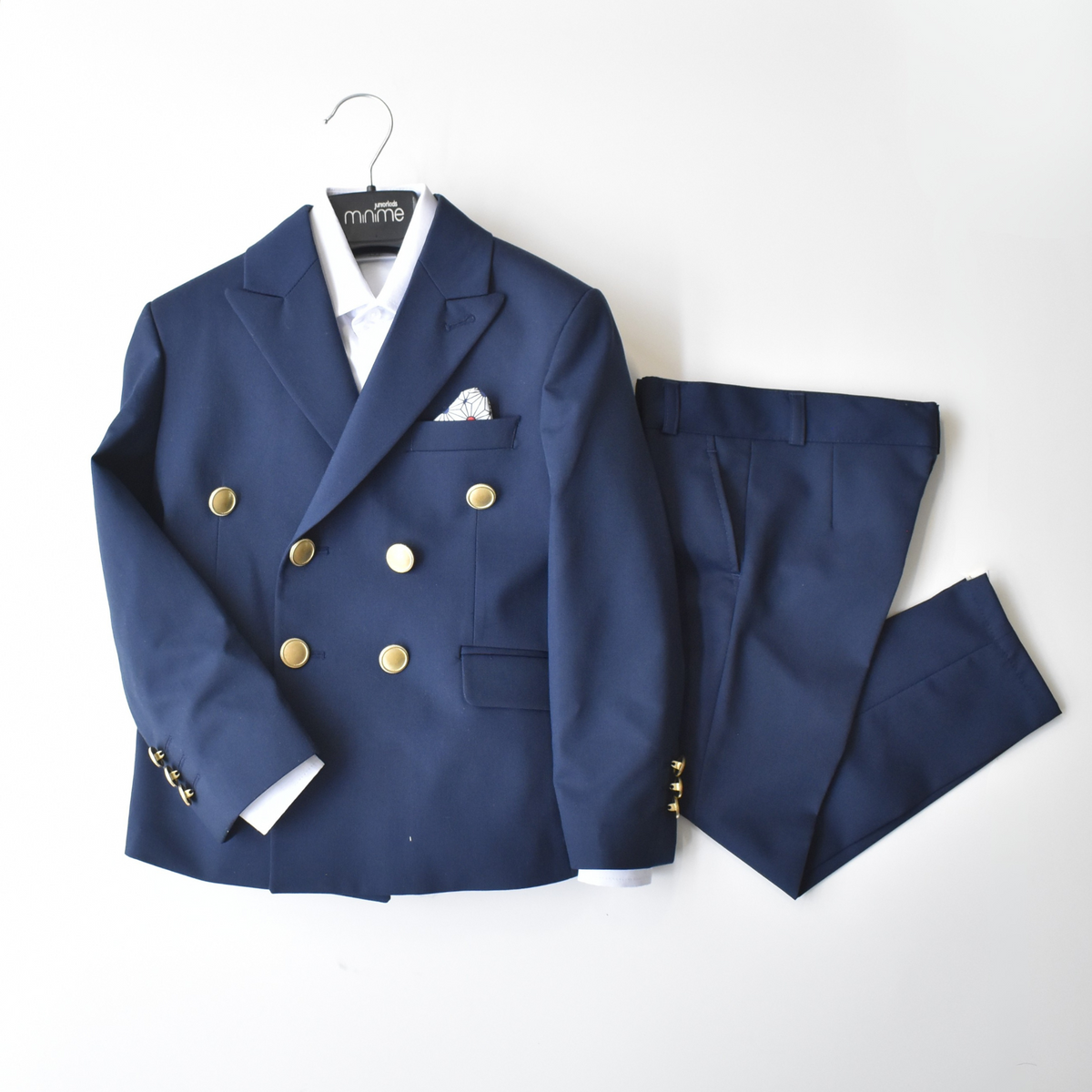 Golden Buttons Boys Suit