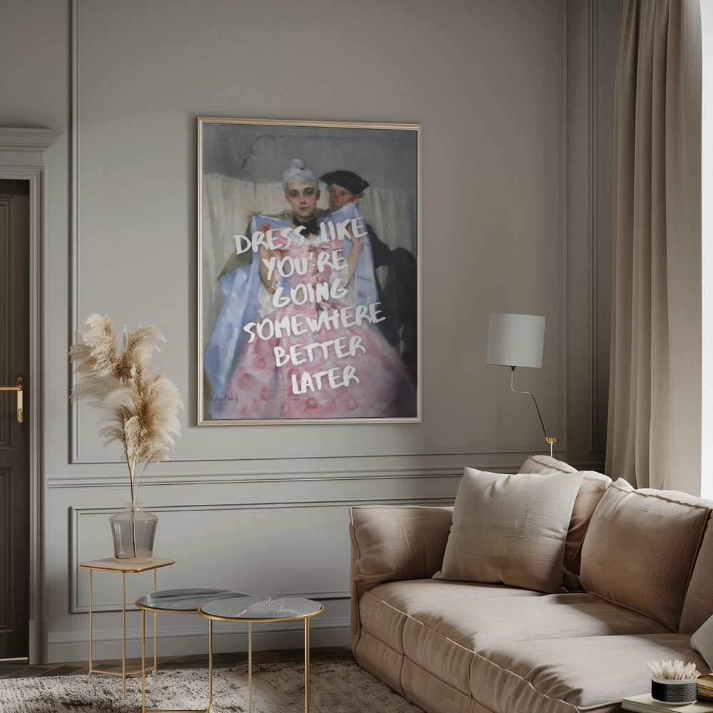Wall art Dress for Success