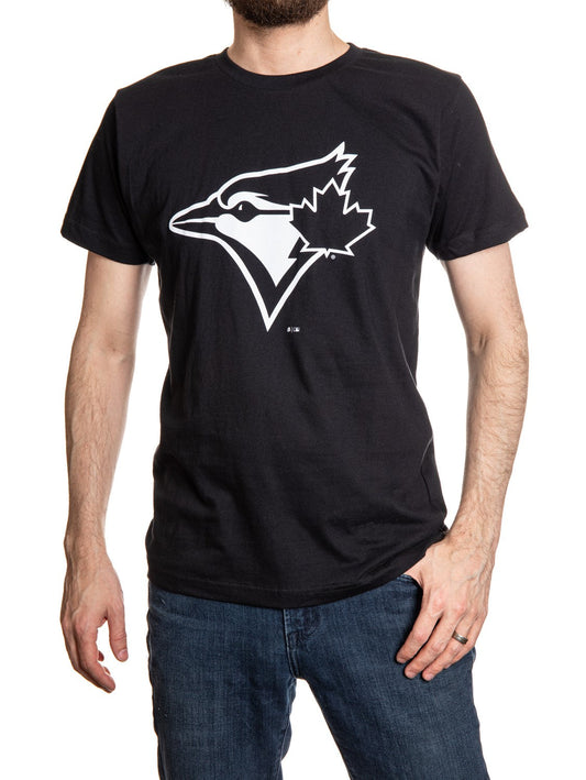 Men's Toronto Blue Jays Birdhead Logo T-Shirt – Black