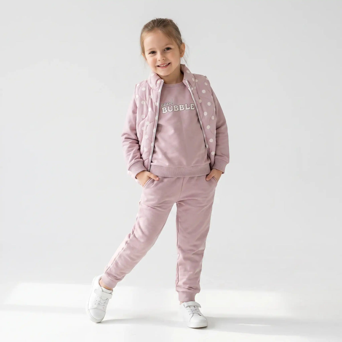 Cool Bubble Puffer Vest Set