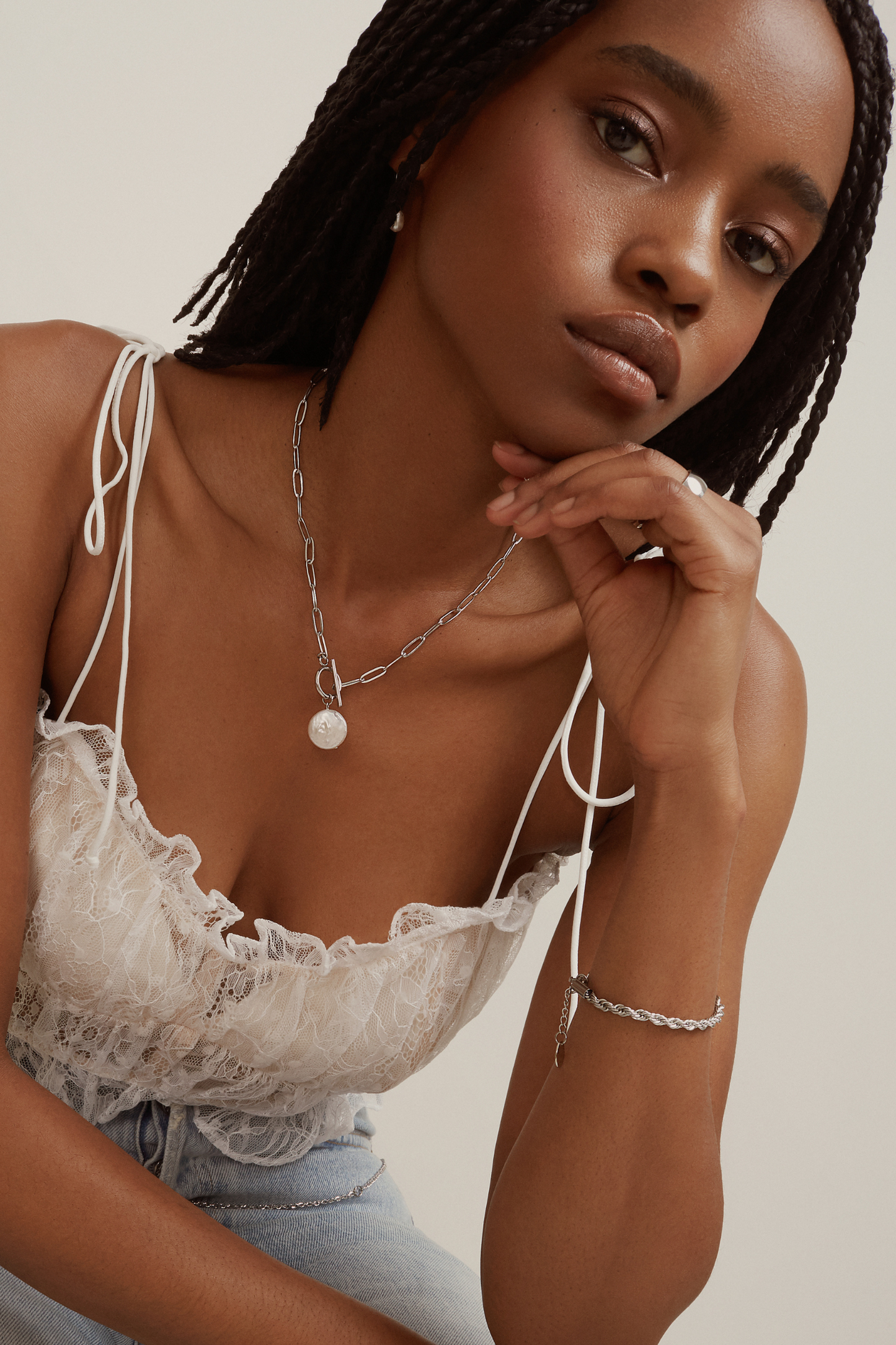 Gaia Necklace - Silver