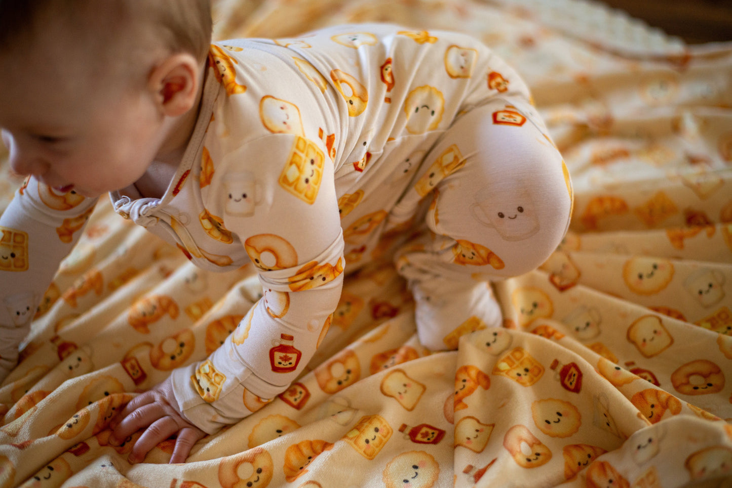 🧇Pyjama en bambou –  Petit déjeuner Canadien