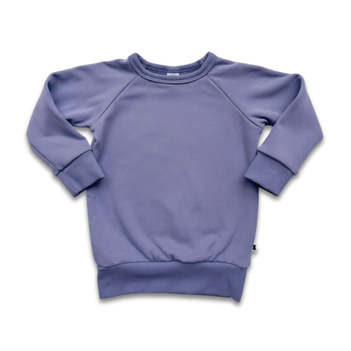 Youth Bamboo Fleece Raglan Pullover | Cranberry