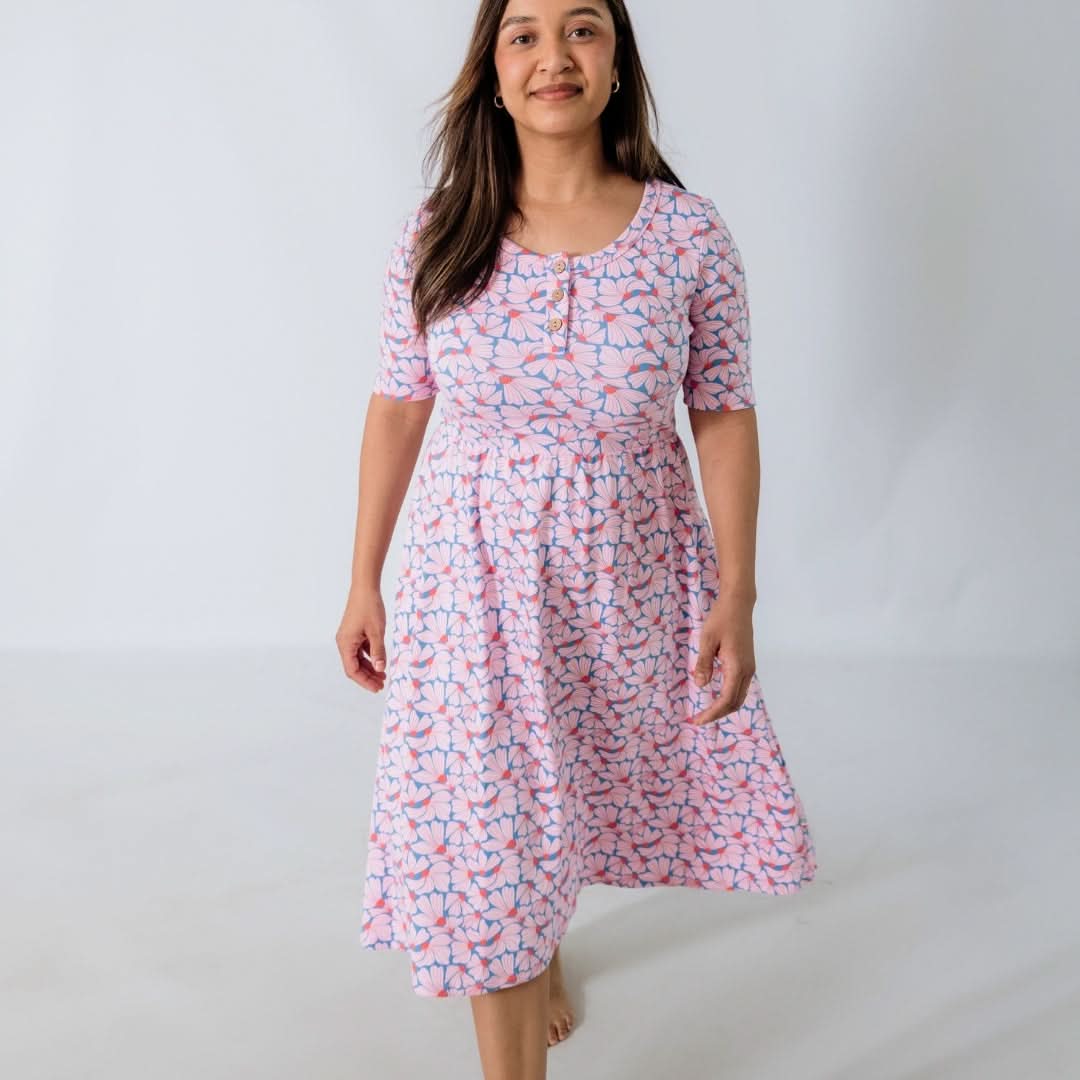 Ladies Bamboo Esme Dress | Seaglass