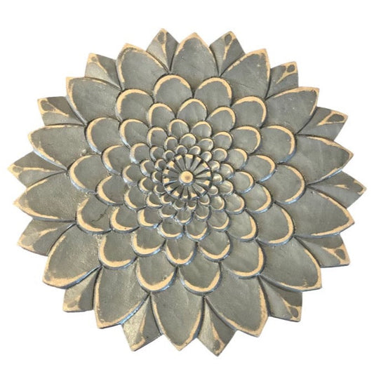 Wooden Flower Carving