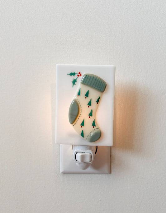 Christmas Nightlight - Christmas Stocking - Veille sur toi