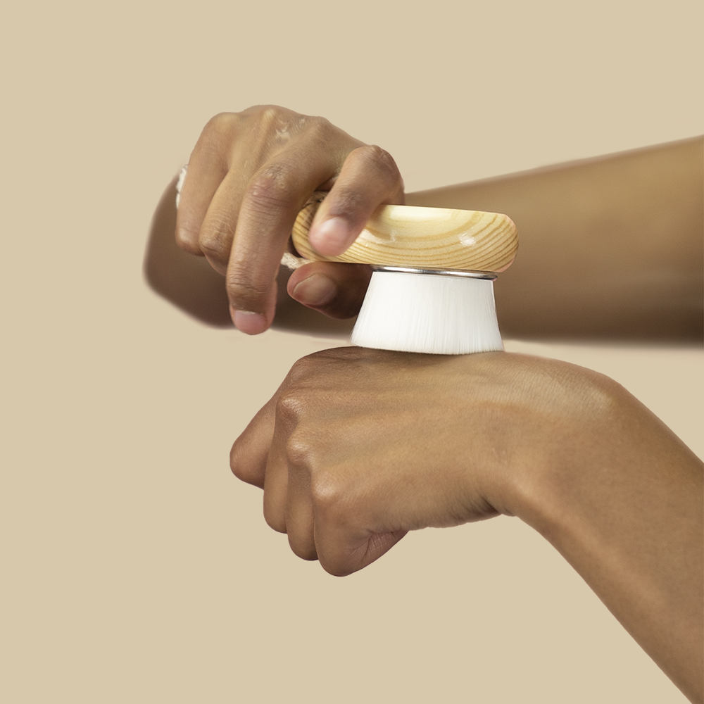 Brosse à sec pour le visage