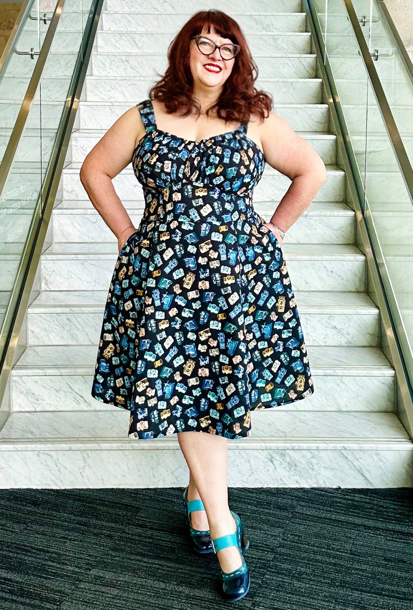 Sookie - Shutterly Chic - Vintage Camera Dress