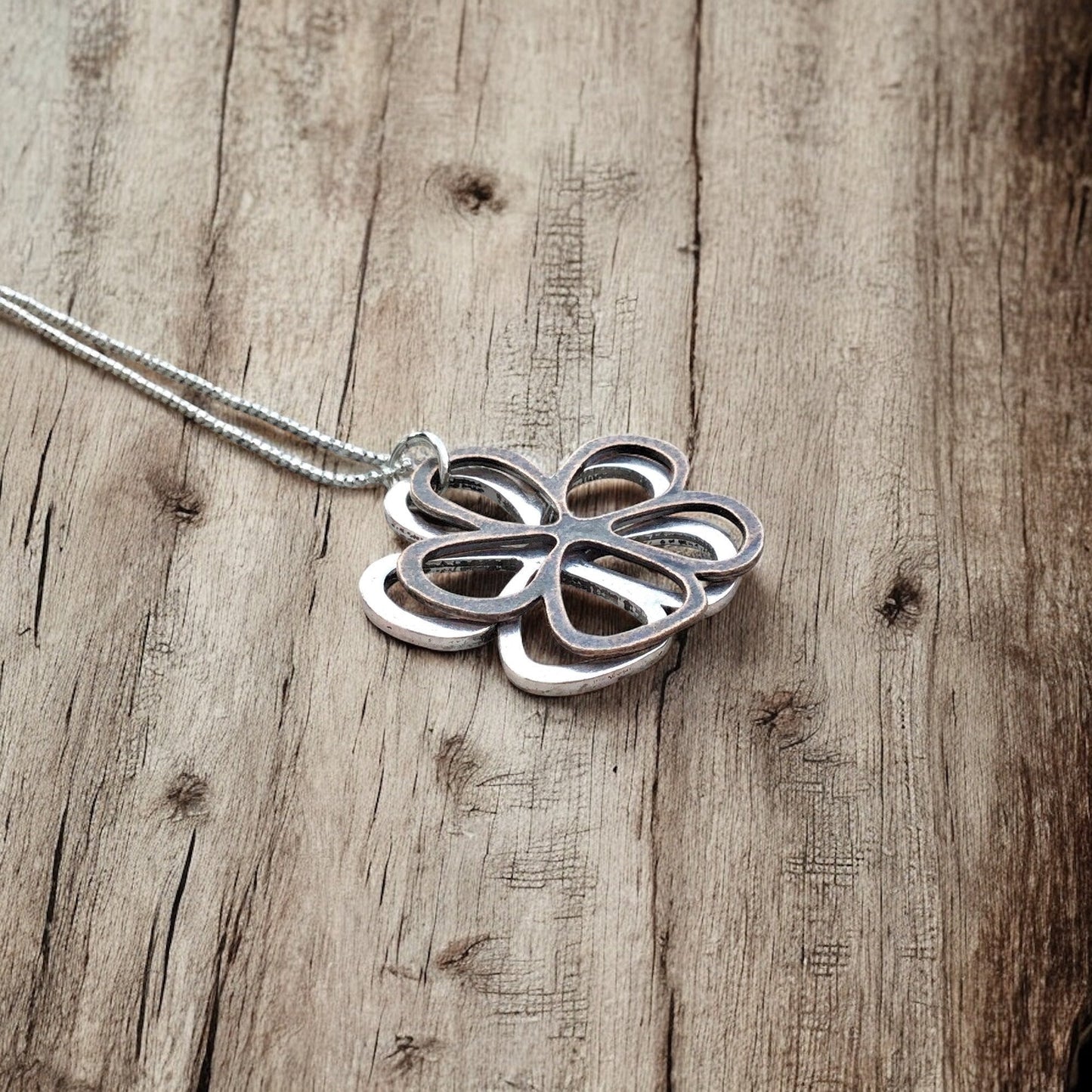 Flower Pendant Necklace