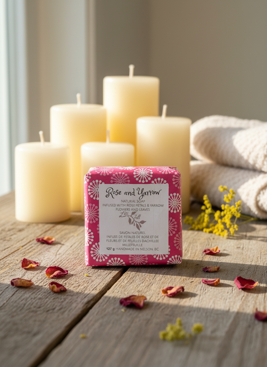 Rose & Yarrow Soap