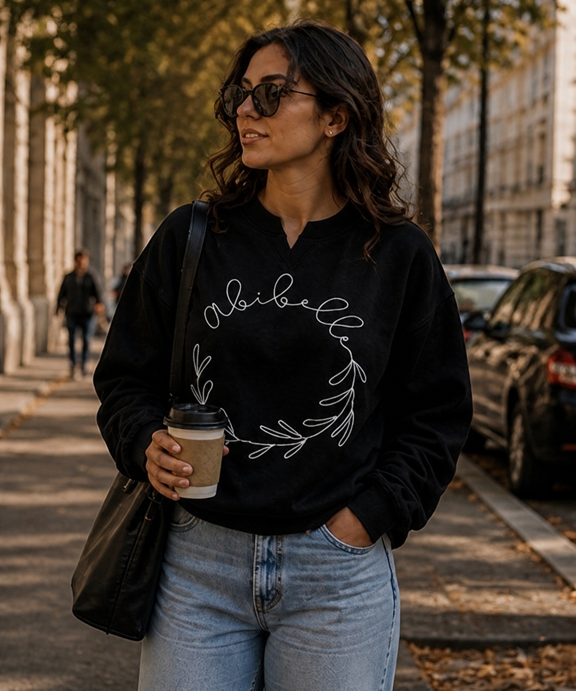 Crewneck noir