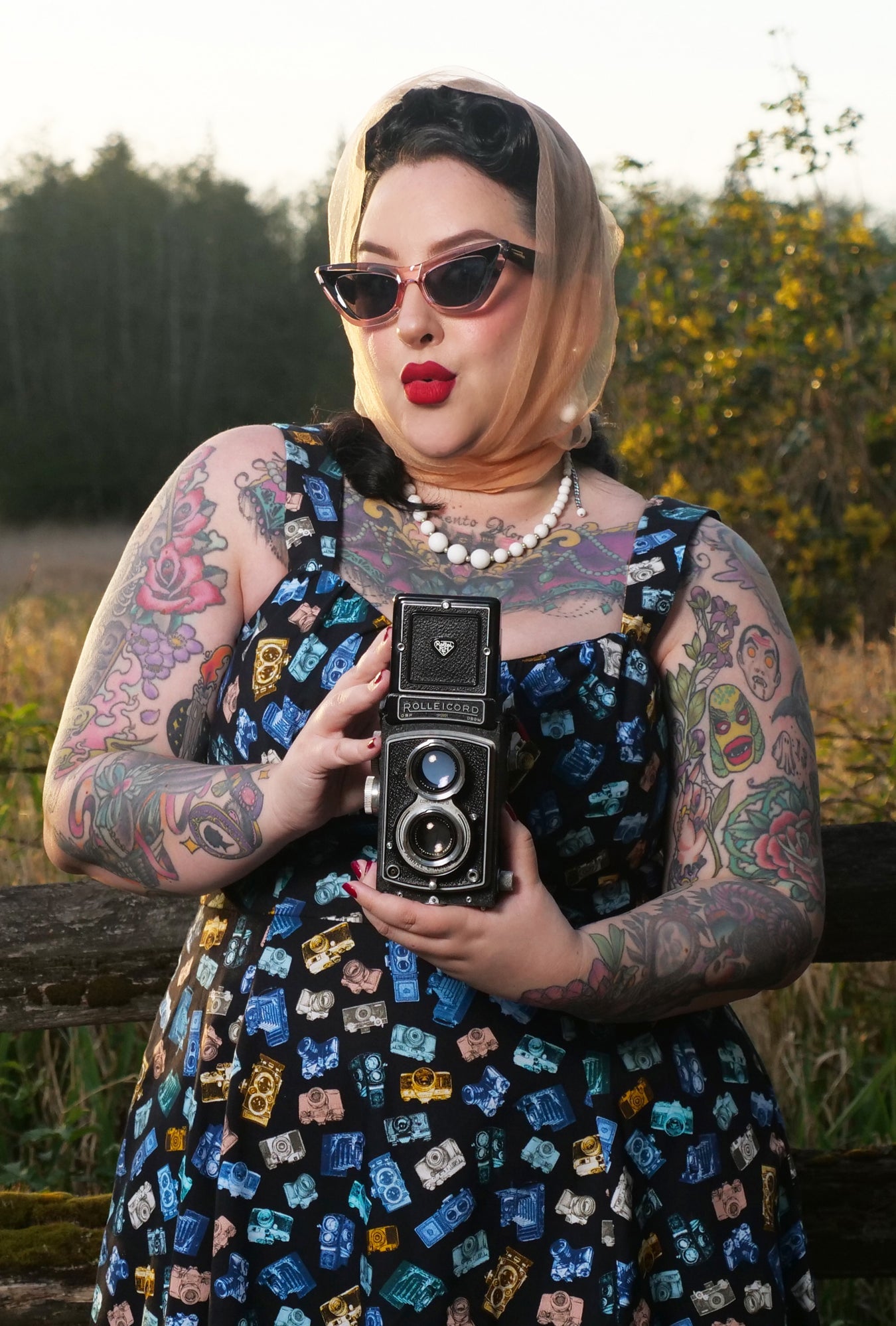 Sookie - Shutterly Chic - Vintage Camera Dress
