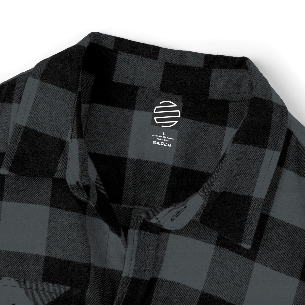 Original Era Plaid Flannel Shirt — Vintage Logo Back