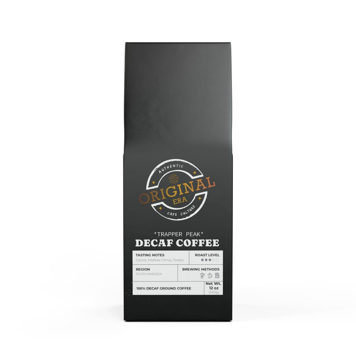Cafe Culture Trapper Peak Decaf Coffee Blend (Medium Roast)