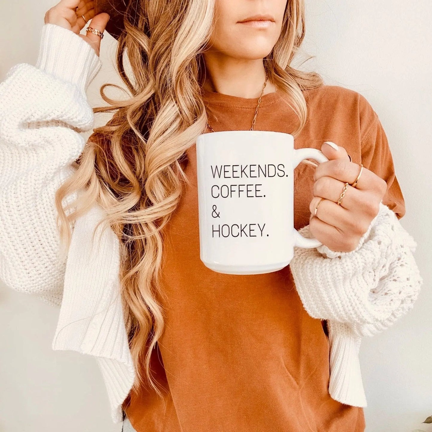 Weekend Coffee & Hockey Mug