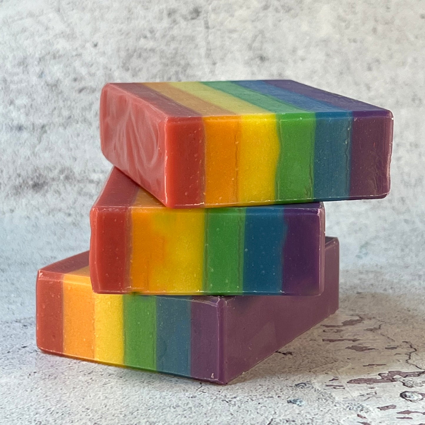 City of Rainbows Artwork Soap | Peppermint + Spearmint