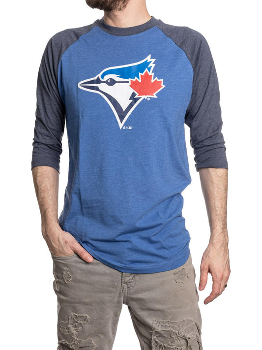 Toronto Blue Jays Men’s Classic Logo Raglan T-Shirt