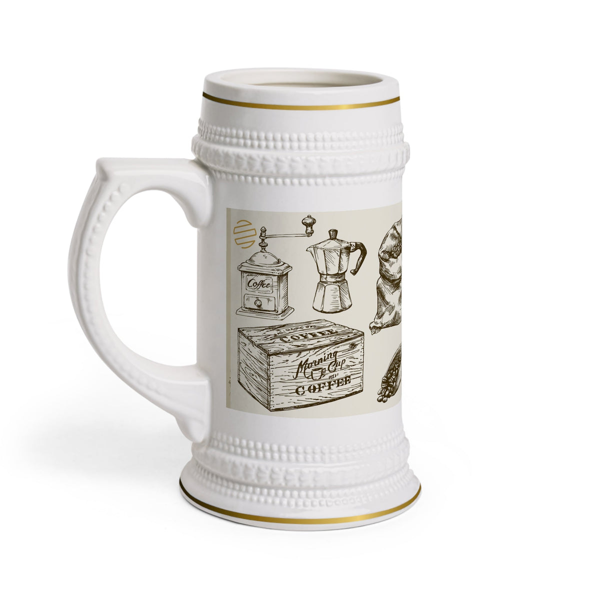 Artisanal Coffee Stein Mug